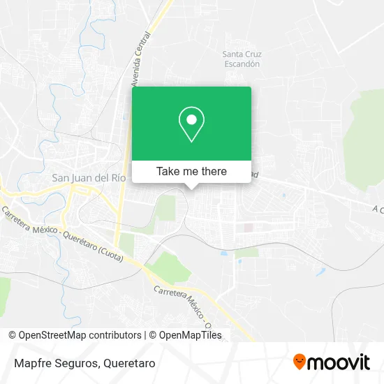 Mapfre Seguros map