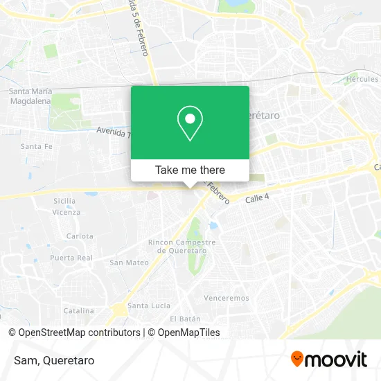 Sam map