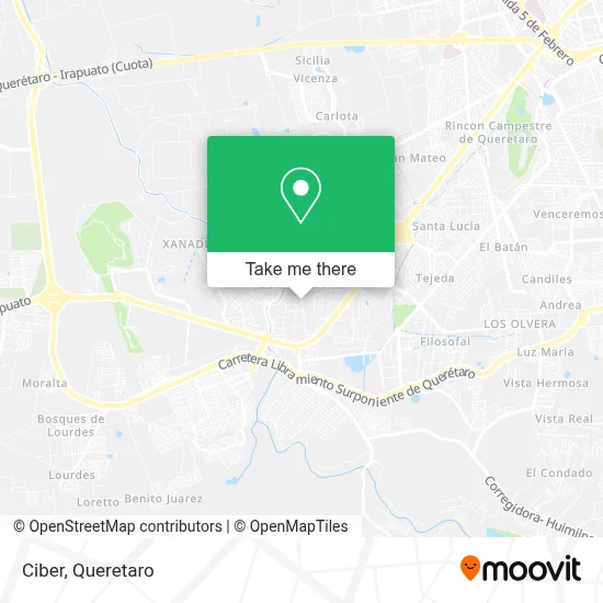Ciber map
