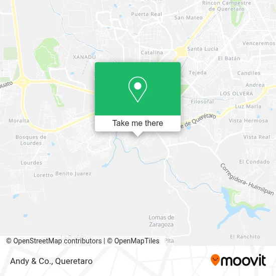 Andy & Co. map