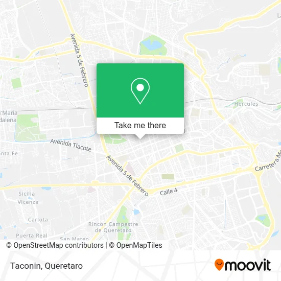 Taconin map