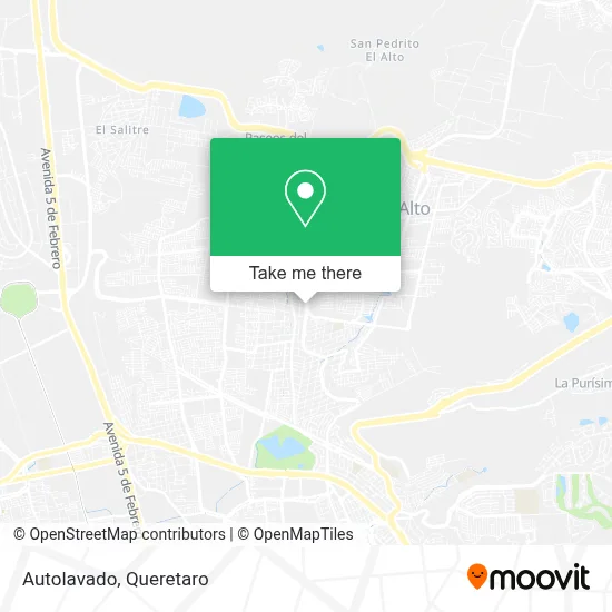 Autolavado map