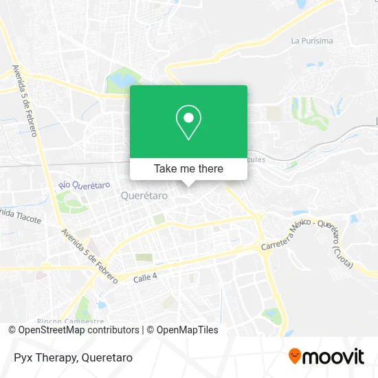 Pyx Therapy map