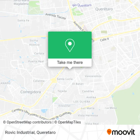 Rovic Industrial map