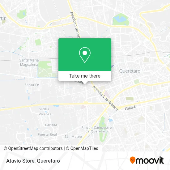 Atavío Store map