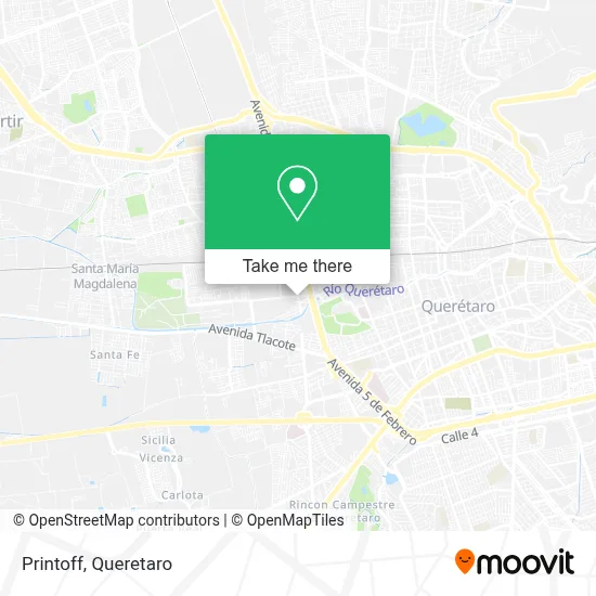 Printoff map