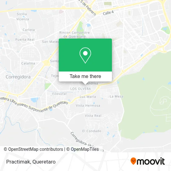 Practimak map