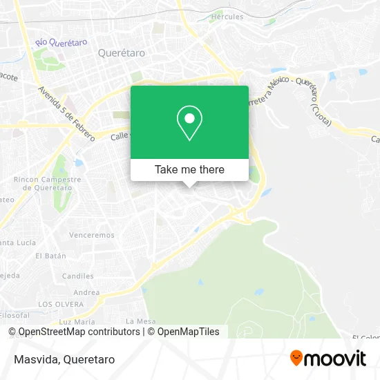Masvida map