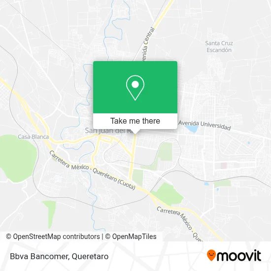 Bbva Bancomer map