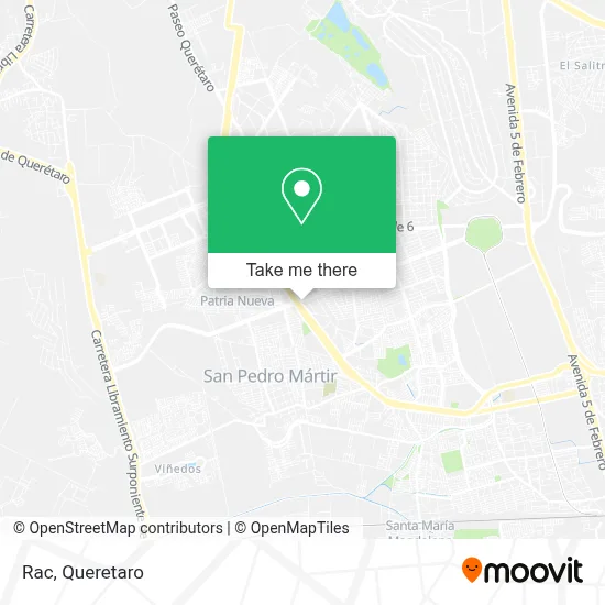 Mapa de Rac