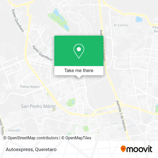 Autoexpress map