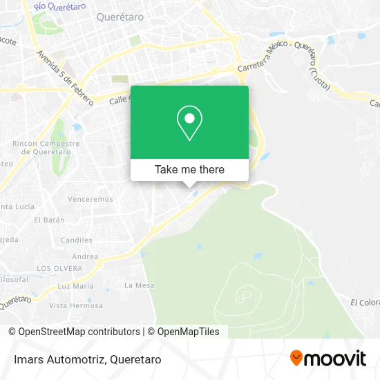 Imars Automotriz map