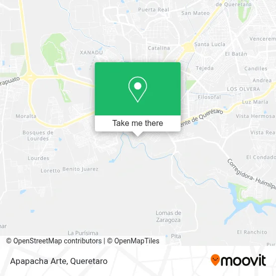 Apapacha Arte map