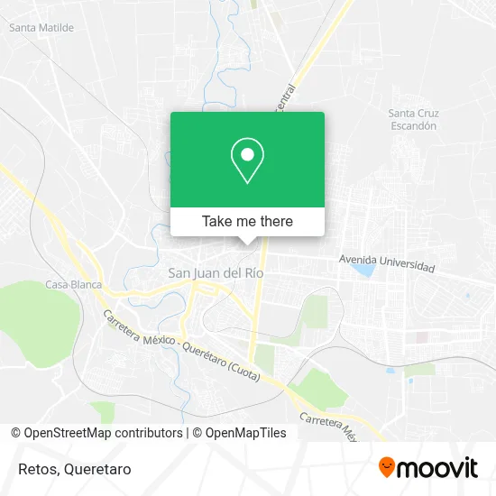 Retos map