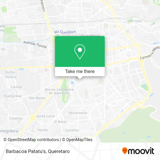 Barbacoa Patatu's map