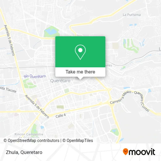 Zhula map