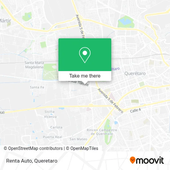 Renta Auto map