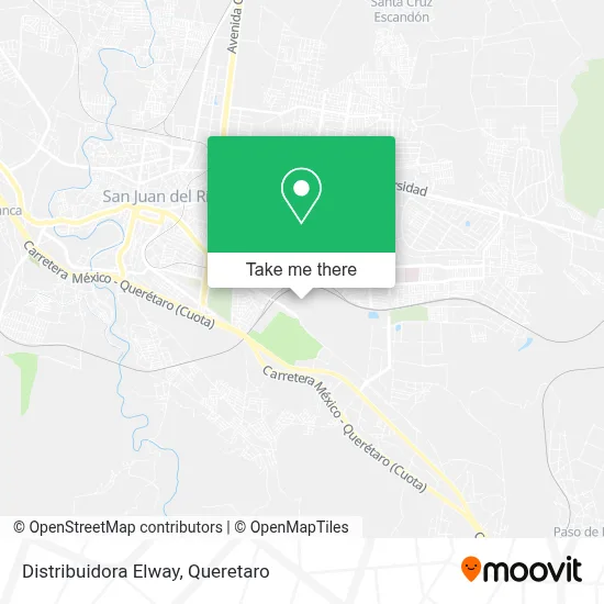 Distribuidora Elway map