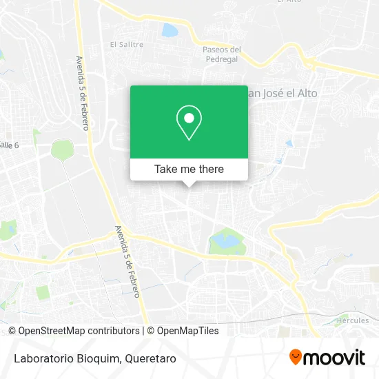 Laboratorio Bioquim map