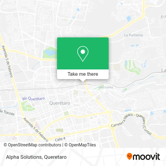 Alpha Solutions map