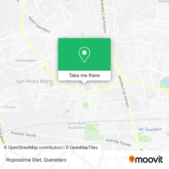 Ropissima Olet map