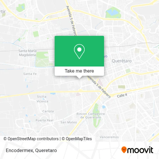 Encodermex map