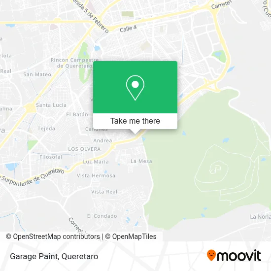 Garage Paint map