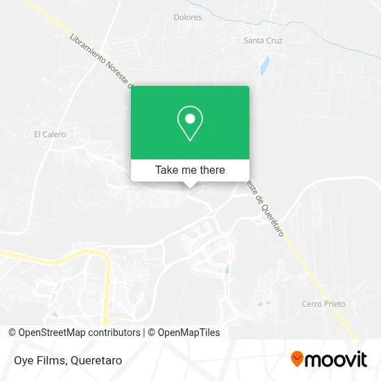 Oye Films map