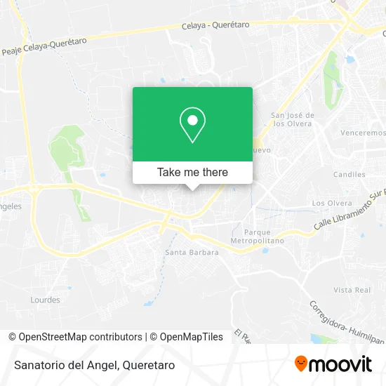 Mapa de Sanatorio del Angel