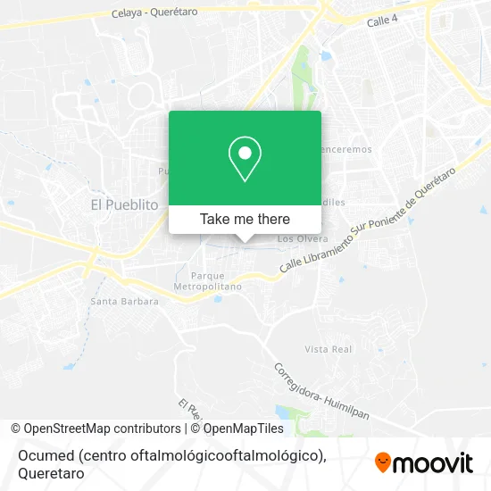 Mapa de Ocumed (centro oftalmológicooftalmológico)
