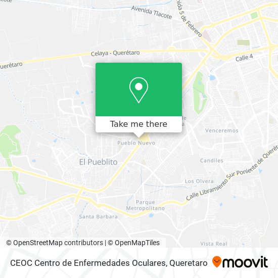 CEOC Centro de Enfermedades Oculares map