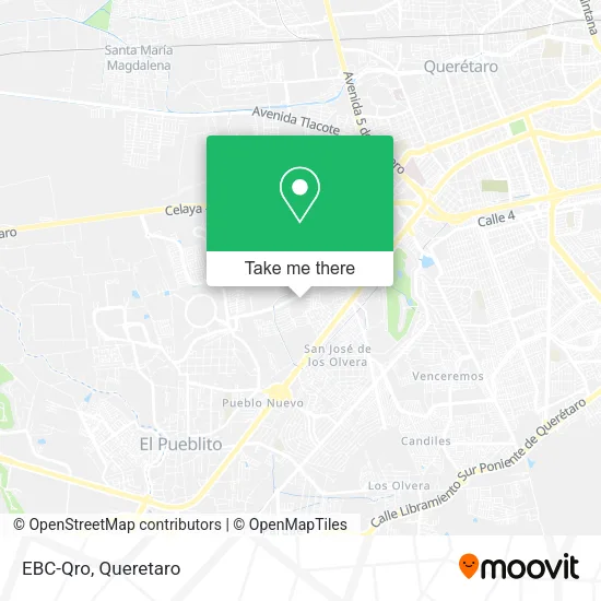 Mapa de EBC-Qro