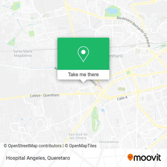 Hospital Angeles map