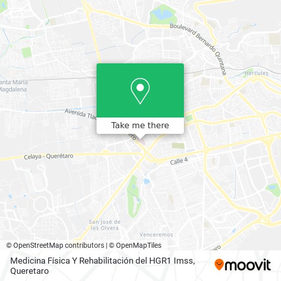 Mapa de Medicina Física Y Rehabilitación del HGR1 Imss