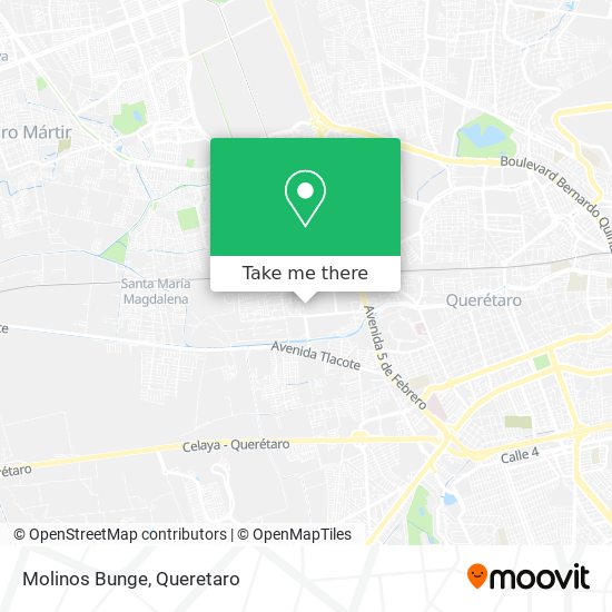 Mapa de Molinos Bunge