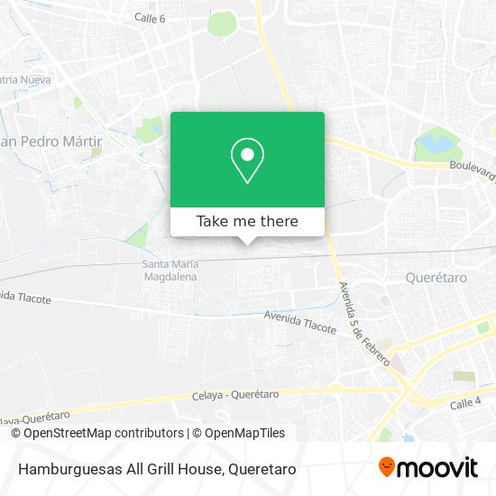 Hamburguesas All Grill House map