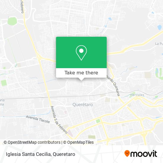 Iglesia Santa Cecilia map