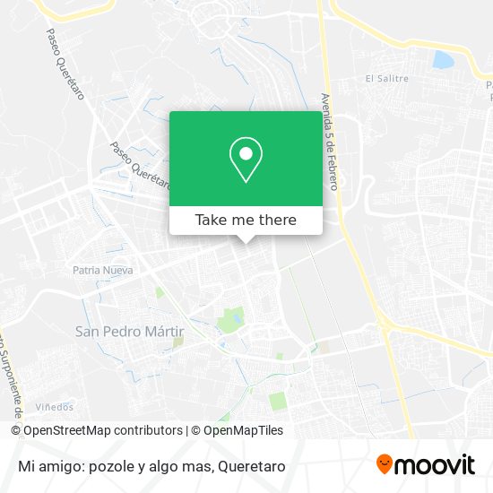 Mi amigo: pozole y algo mas map