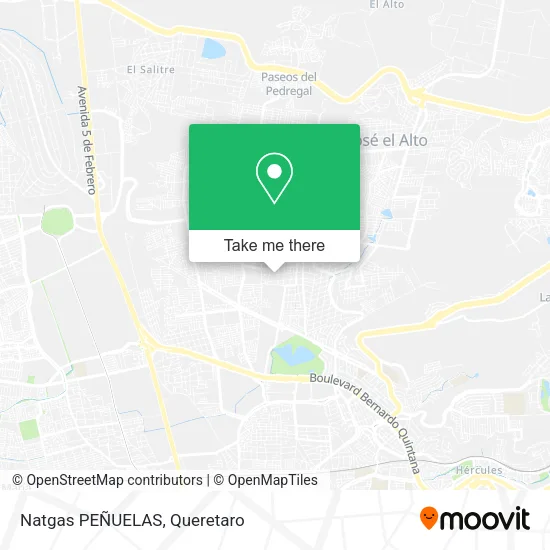 Mapa de Natgas PEÑUELAS