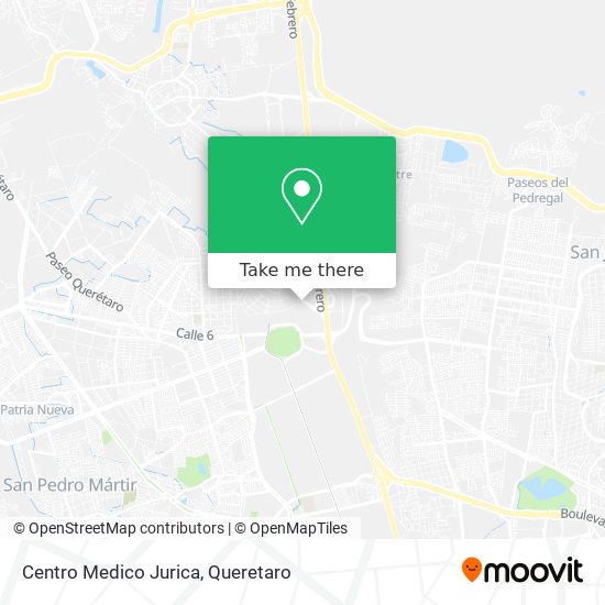 Centro Medico Jurica map
