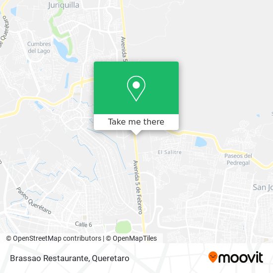 Mapa de Brassao Restaurante