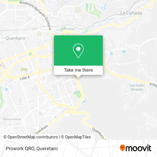 Mapa de Prowork QRO