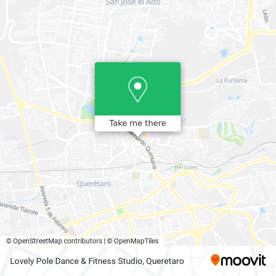 Lovely Pole Dance & Fitness Studio map