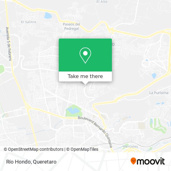 Mapa de Río Hondo