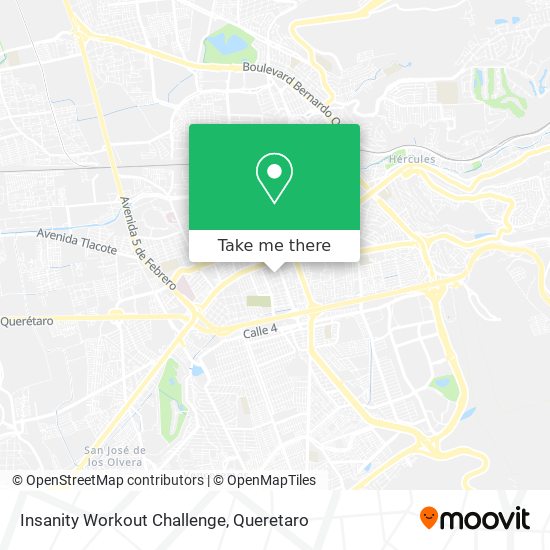 Mapa de Insanity Workout Challenge