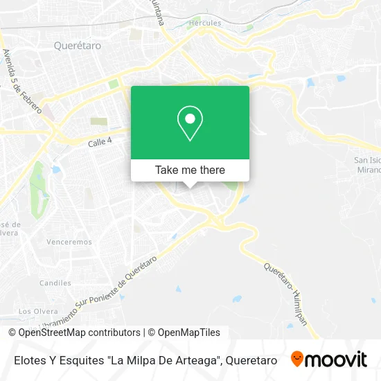 Mapa de Elotes Y Esquites "La Milpa De Arteaga"