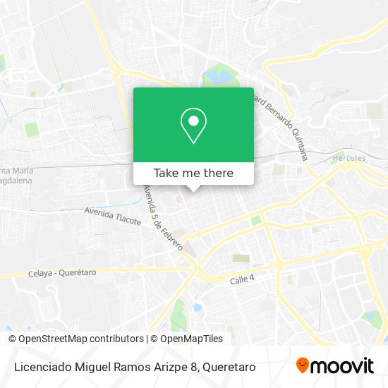 Mapa de Licenciado Miguel Ramos Arizpe 8