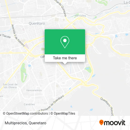 Mapa de Multiprecios