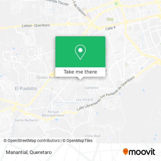 Mapa de Manantial