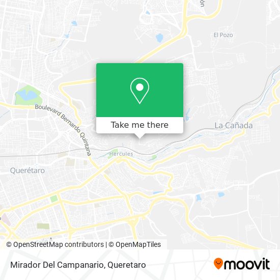 Mapa de Mirador Del Campanario